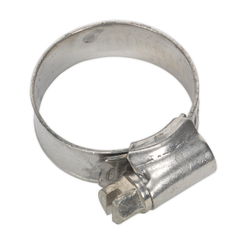 Sealey Stainless Steel Hose Clip 16-22mm - Pack of 10