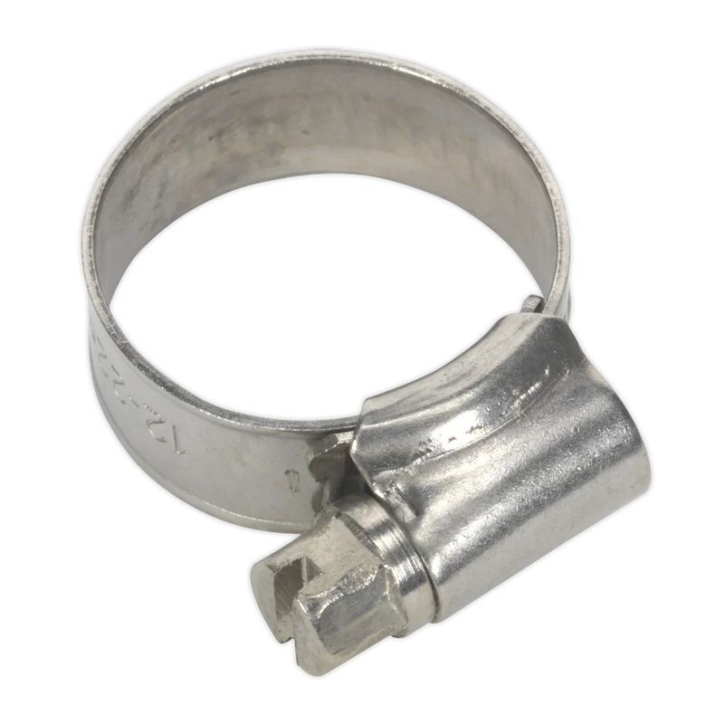 Sealey Stainless Steel Hose Clip 16-22mm - Pack of 10