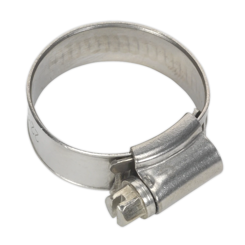 Sealey Stainless Steel Hose Clip 22-32mm Pack of 10