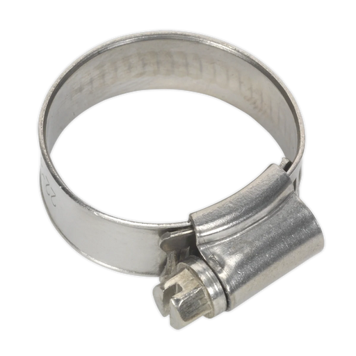 Sealey Stainless Steel Hose Clip 22-32mm Pack of 10