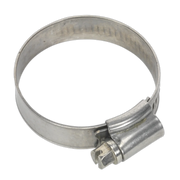 Sealey Stainless Steel Hose Clip 32-44mm - Pack of 10