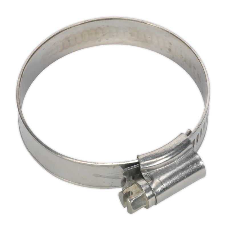 Sealey Stainless Steel Hose Clip Ø35-51mm - Pack of 10