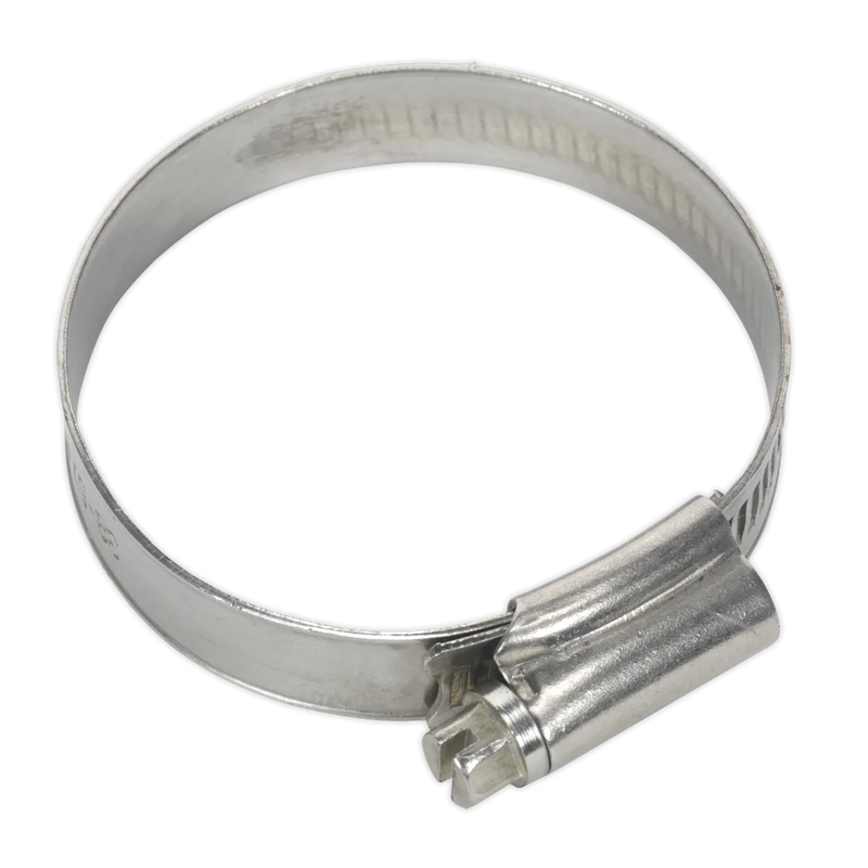 Sealey Stainless Steel Hose Clip 38-57mm - Pack of 10
