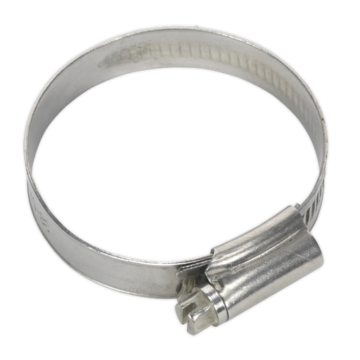 Sealey Stainless Steel Hose Clip 38-57mm - Pack of 10