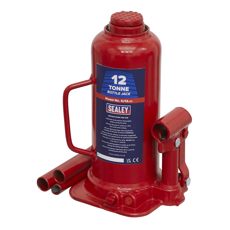 Sealey Bottle Jack 2 Tonne SJ2 Hydraulic Lift