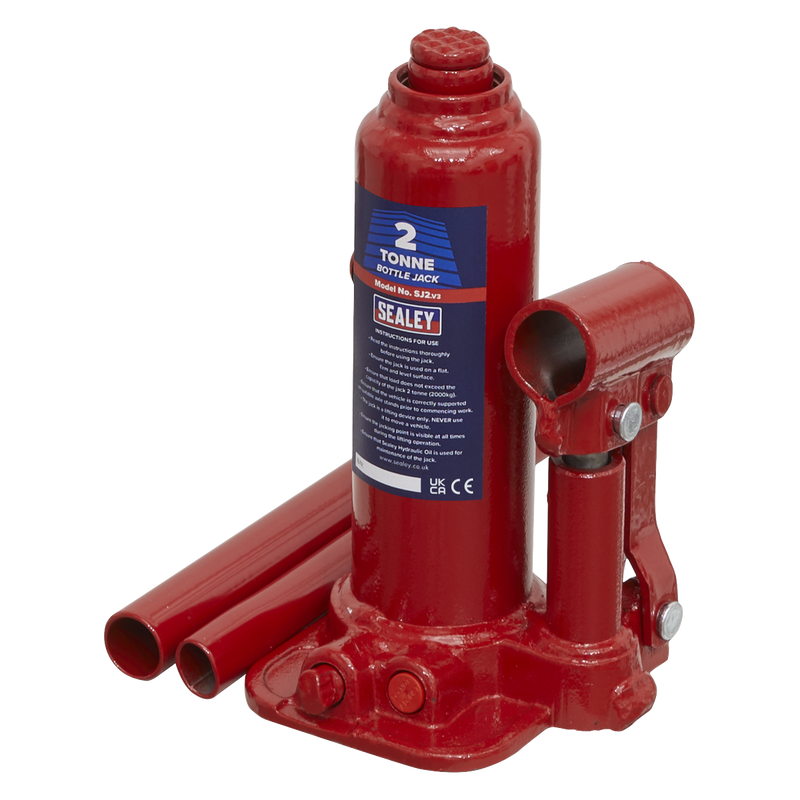 Sealey Bottle Jack 2 Tonne SJ2 Hydraulic Lift