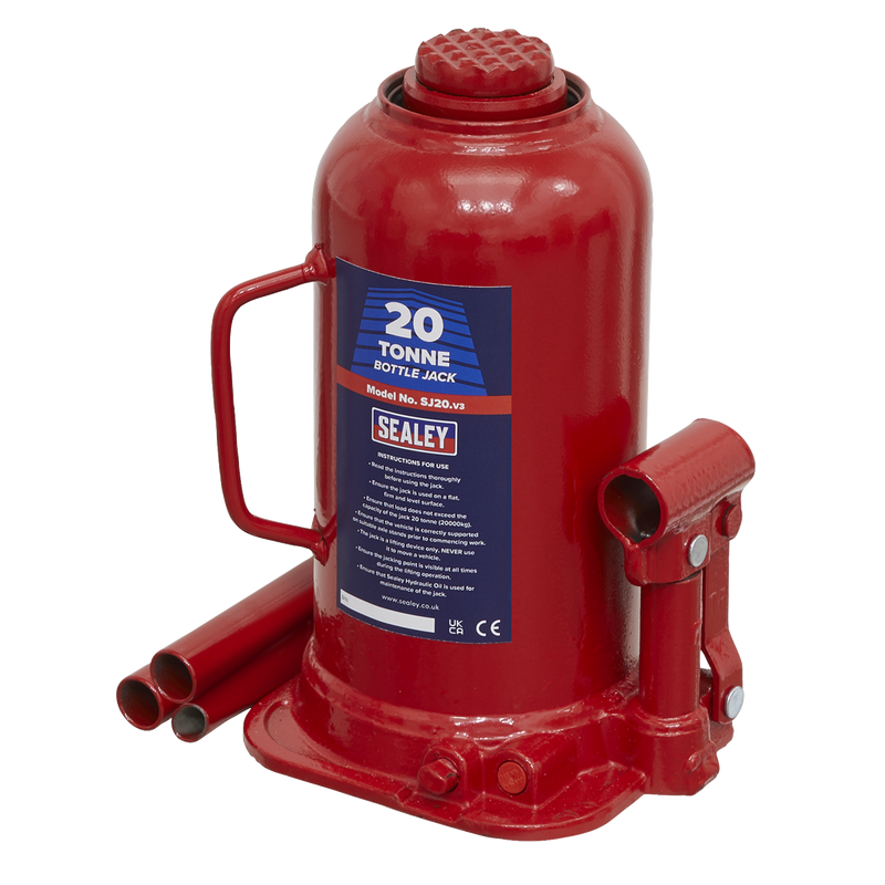 Sealey Bottle Jack 2 Tonne SJ2 Hydraulic Lift