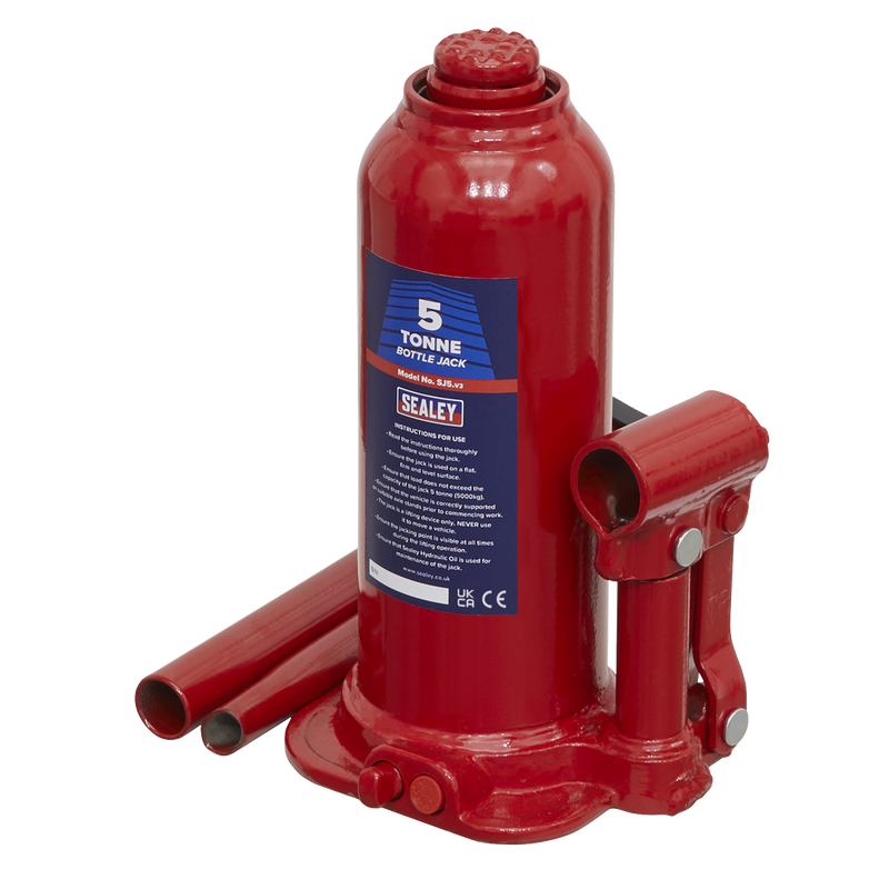 Sealey Bottle Jack 2 Tonne SJ2 Hydraulic Lift