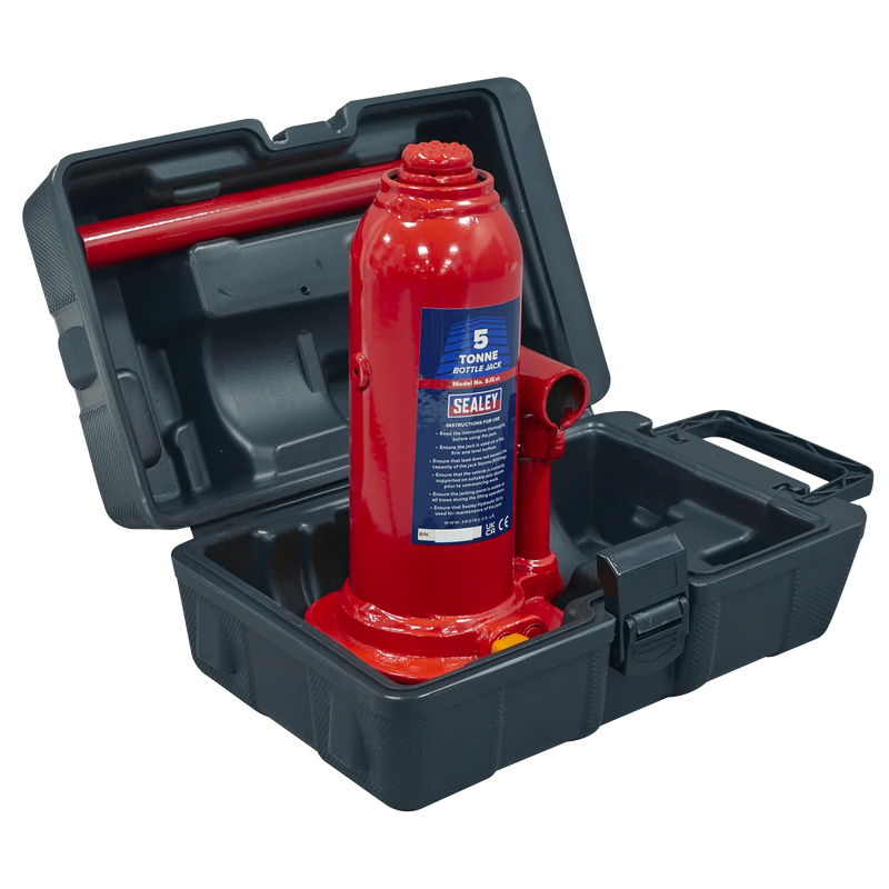 Sealey Bottle Jack 2 Tonne SJ2BMC with Storage Case