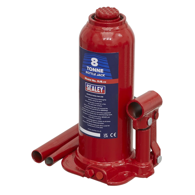 Sealey Bottle Jack 2 Tonne SJ2 Hydraulic Lift