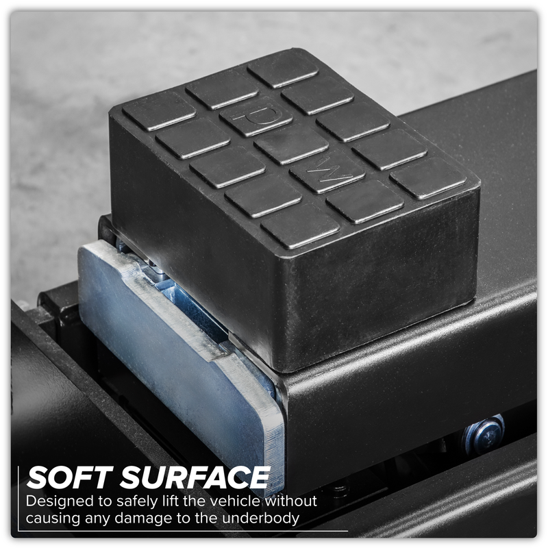 Sealey Viking Rubber Support Block for Jacking Beams 60mm - 4 Tonne Capacity