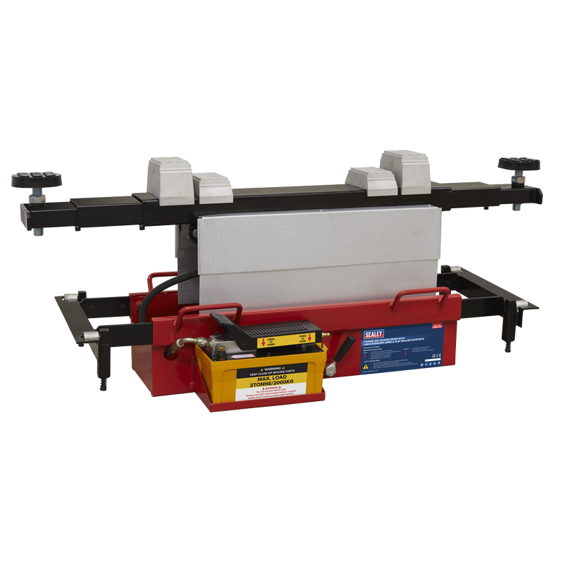 Sealey Air Jacking Beam 2 Tonne with Arm Extenders