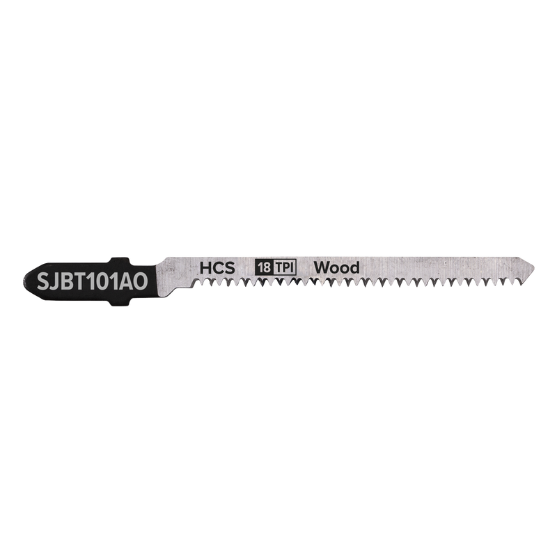 Sealey Jigsaw Blade 83mm 18tpi for Hard Wood - Pack of 5