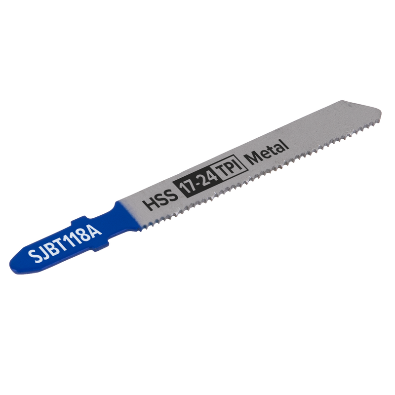 Sealey Jigsaw Blade for Metal 92mm 17-24tpi - Pack of 5