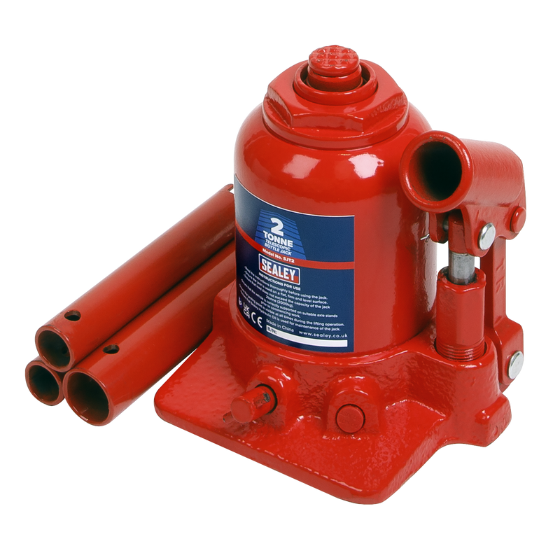 Sealey Telescopic Bottle Jack 2 Tonne Capacity