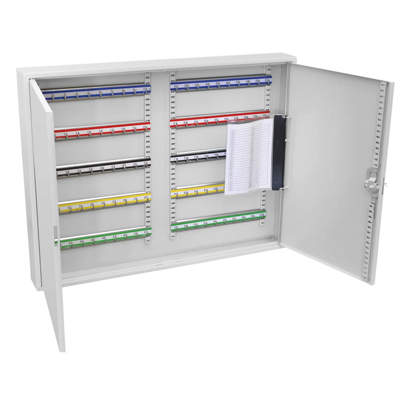 Sealey Wide Key Cabinet 100 Key Capacity SKC100W 725x80x550mm