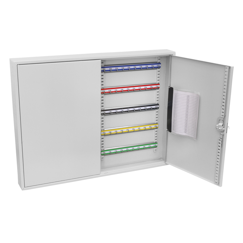 Sealey Wide Key Cabinet 100 Key Capacity SKC100W 725x80x550mm