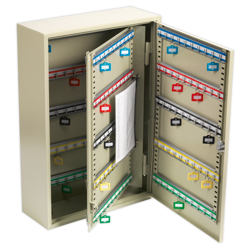 Sealey Key Cabinet 200 Key Capacity SKC200 375x140x550mm