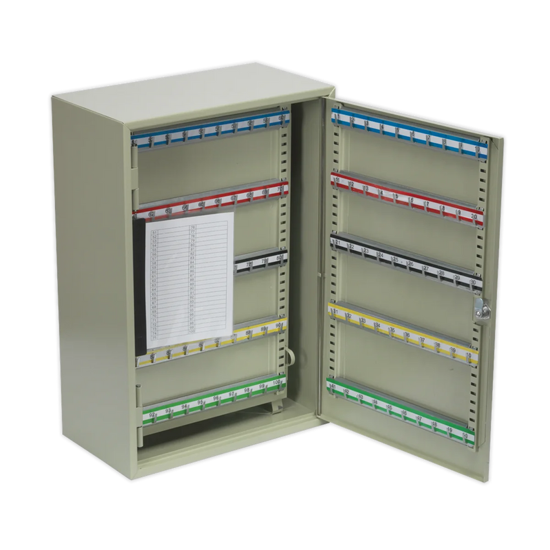 Sealey SKC300 Key Cabinet 300 Capacity Steel Storage 375x205x550mm