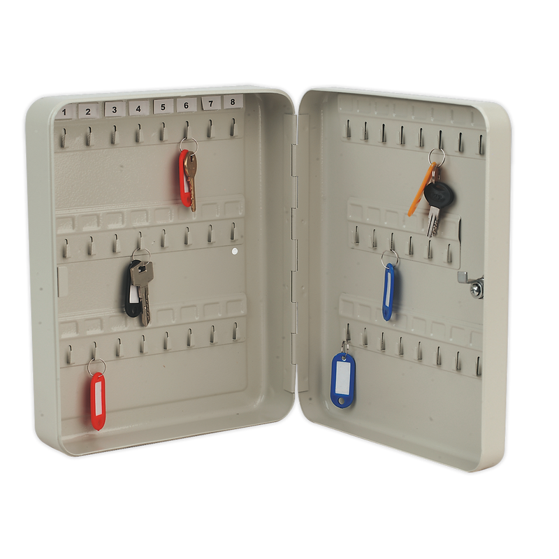 Sealey SKC45 Key Cabinet - Holds 45 Keys, 240x80x300mm
