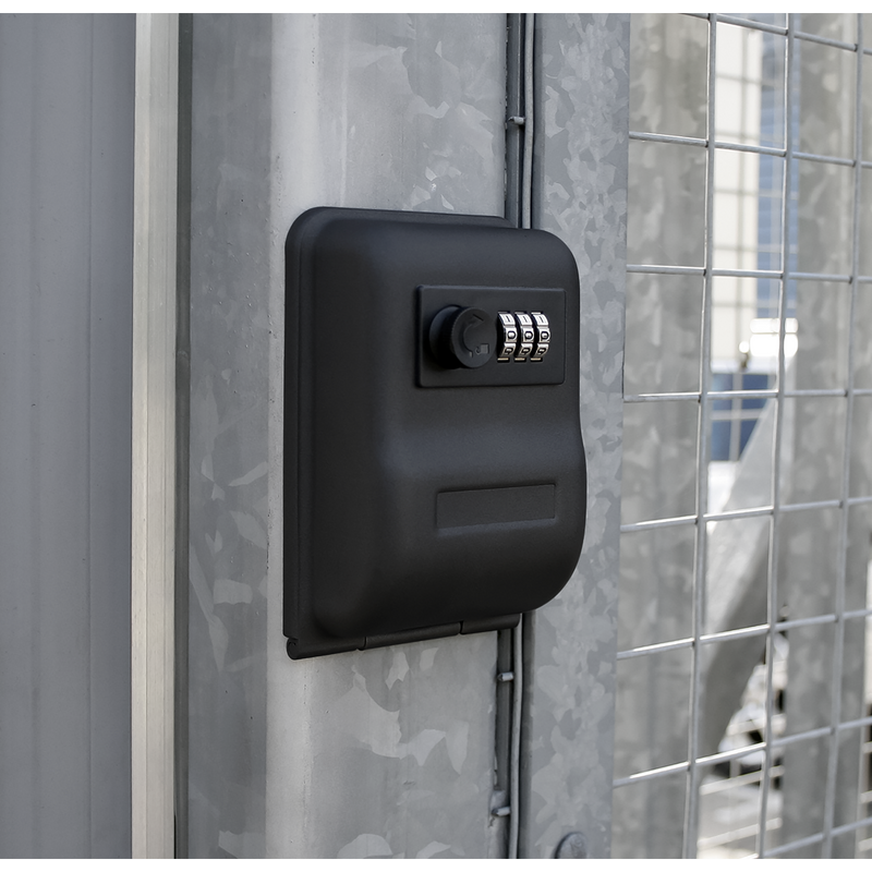 Sealey Key Lock Box SKL1 - Steel Construction, 100x60x145mm
