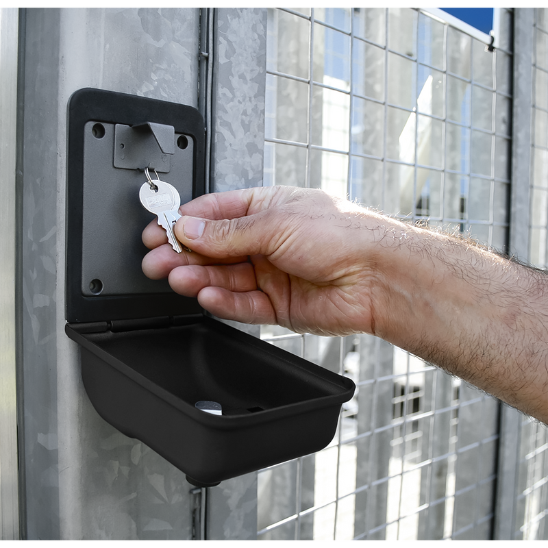 Sealey Key Lock Box SKL1 - Steel Construction, 100x60x145mm