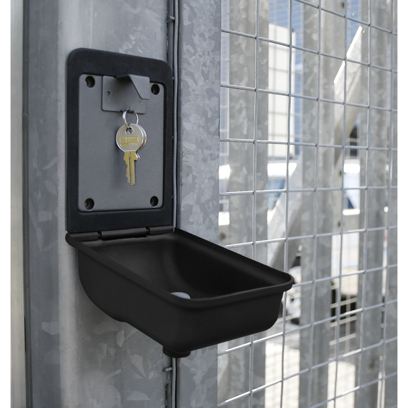 Sealey Key Lock Box SKL1 - Steel Construction, 100x60x145mm