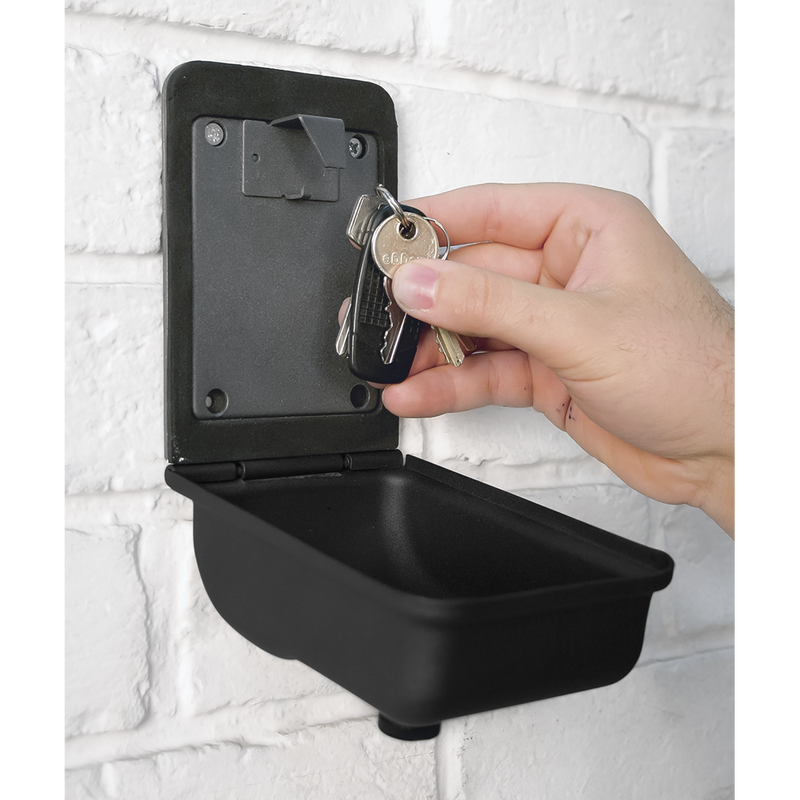 Sealey Key Lock Box SKL1 - Steel Construction, 100x60x145mm