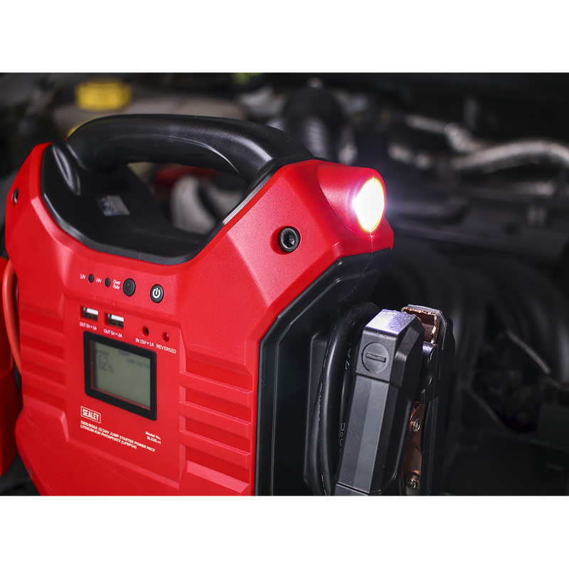 Sealey 12/24V Jump Starter Power Pack SL32S 1200A Lithium-ion