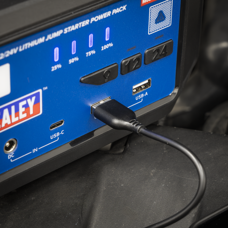 Sealey 12/24V Jump Starter Power Pack 2500A