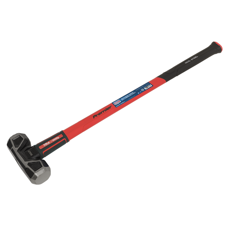 Sealey Premier Sledge Hammer 10lb Fibreglass Shaft SLHG10