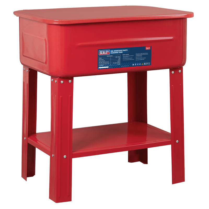 Sealey Parts Washer 50L Model SM19 with 13W Motor Power