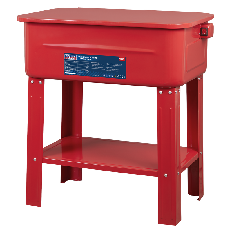 Sealey Parts Washer 50L Model SM19 with 13W Motor Power