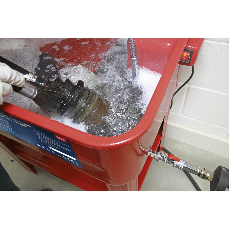 Sealey Parts Washer SM20 50L with Turbo Feature