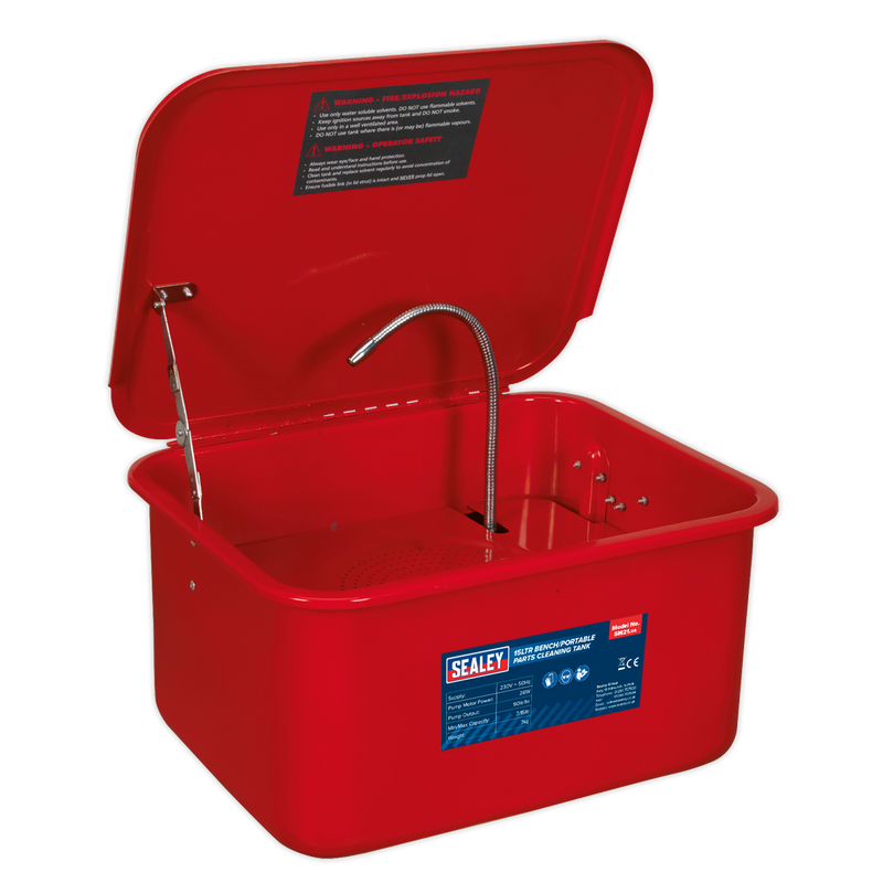 Sealey Bench Parts Washer 15L Model SM21