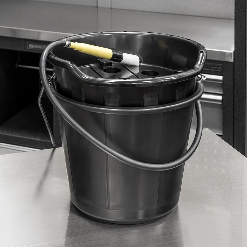 Sealey Portable Parts Washer Bucket SM220 14L with Brush