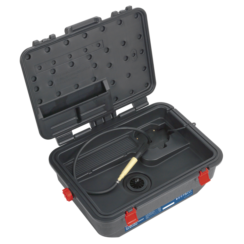 Sealey Mobile Parts Cleaning Tank 16L with Brush