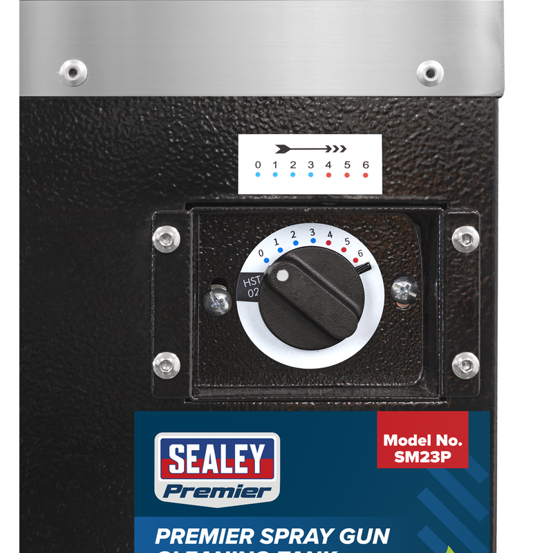 Sealey Premier Spray Gun Cleaning Tank 2 Gun Capacity SM23P
