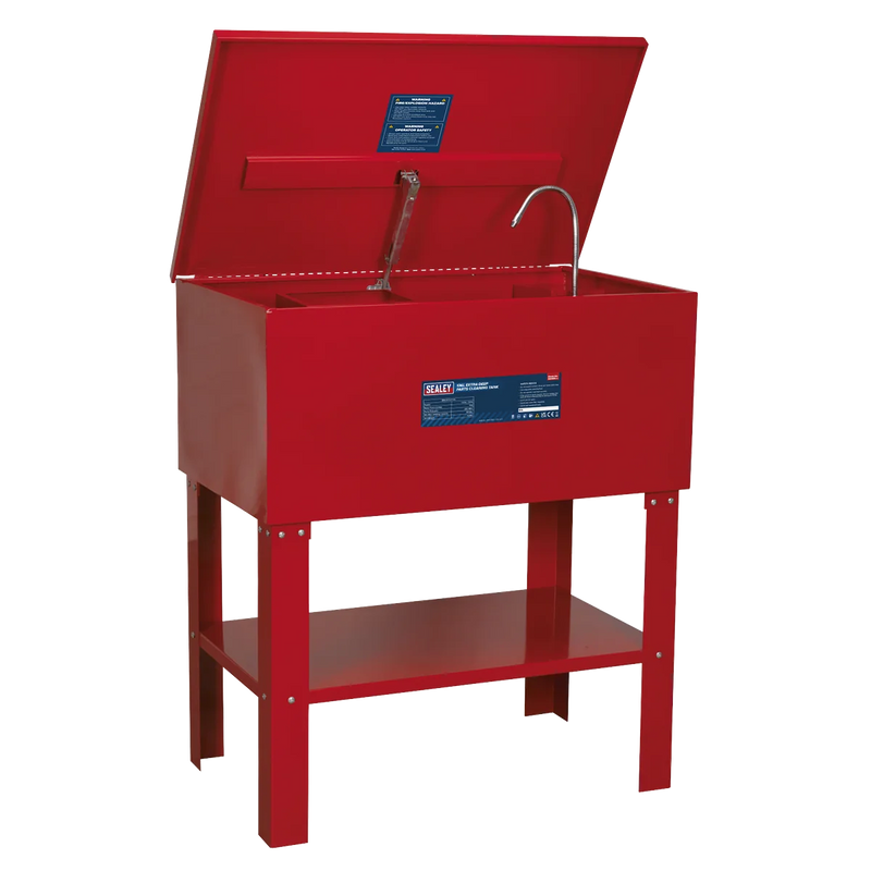Sealey Extra-Deep Parts Washer SM40D 136L Capacity