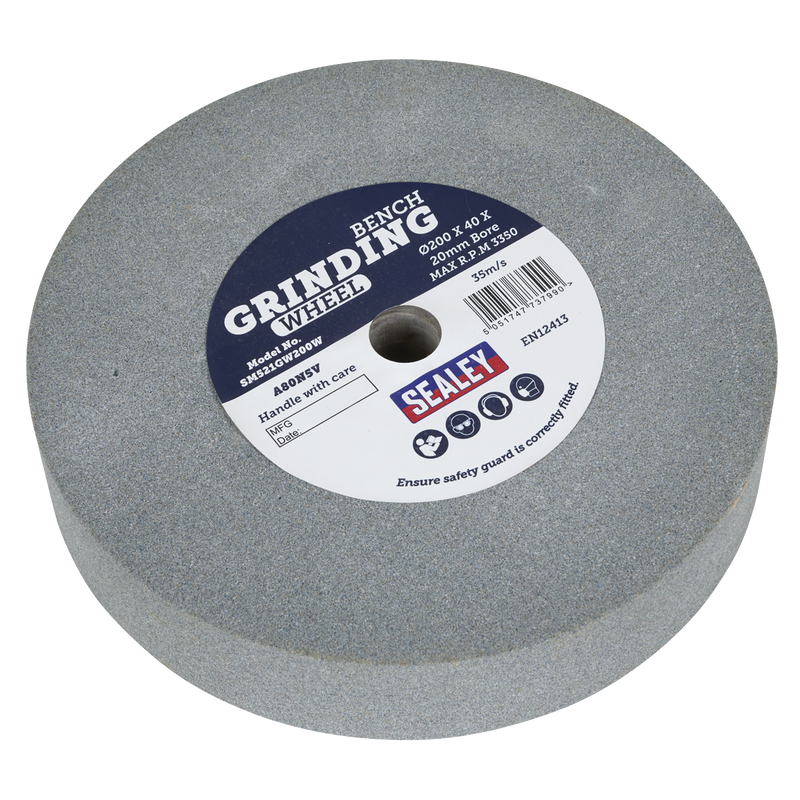 Sealey Wet Stone Wheel SM521 200mm Ø200 x 40mm