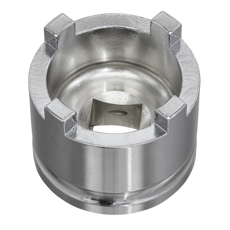 Sealey Motorcycle Swingarm Locknut Socket 4-Pin 30mm