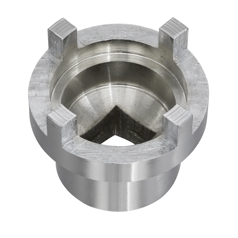 Sealey Motorcycle Swingarm Locknut Socket 4-Pin 30mm