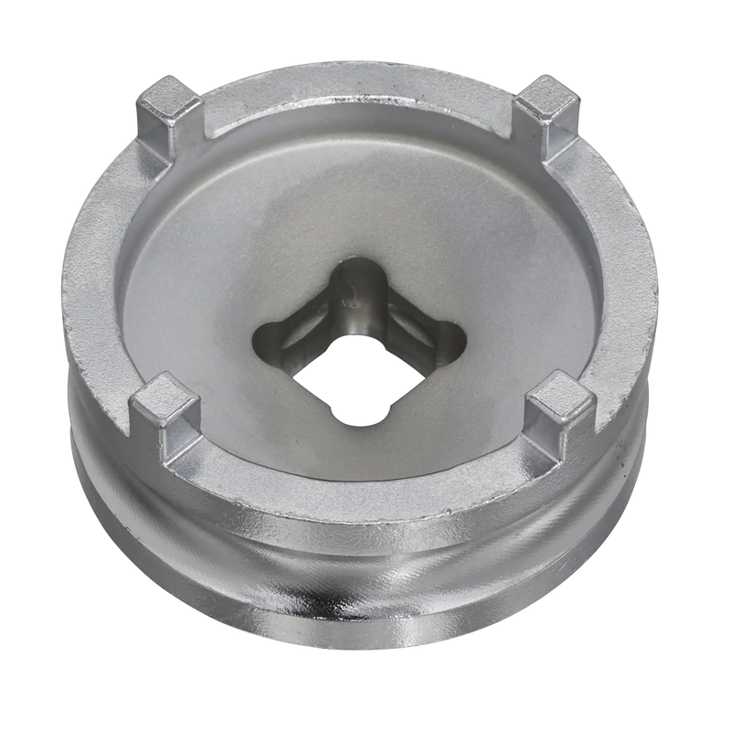 Sealey Motorcycle Swingarm Locknut Socket 4-Pin 30mm