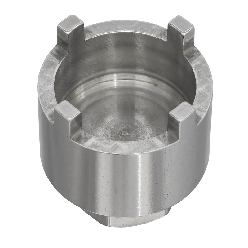Sealey Motorcycle Swingarm Locknut Socket 4-Pin 30mm