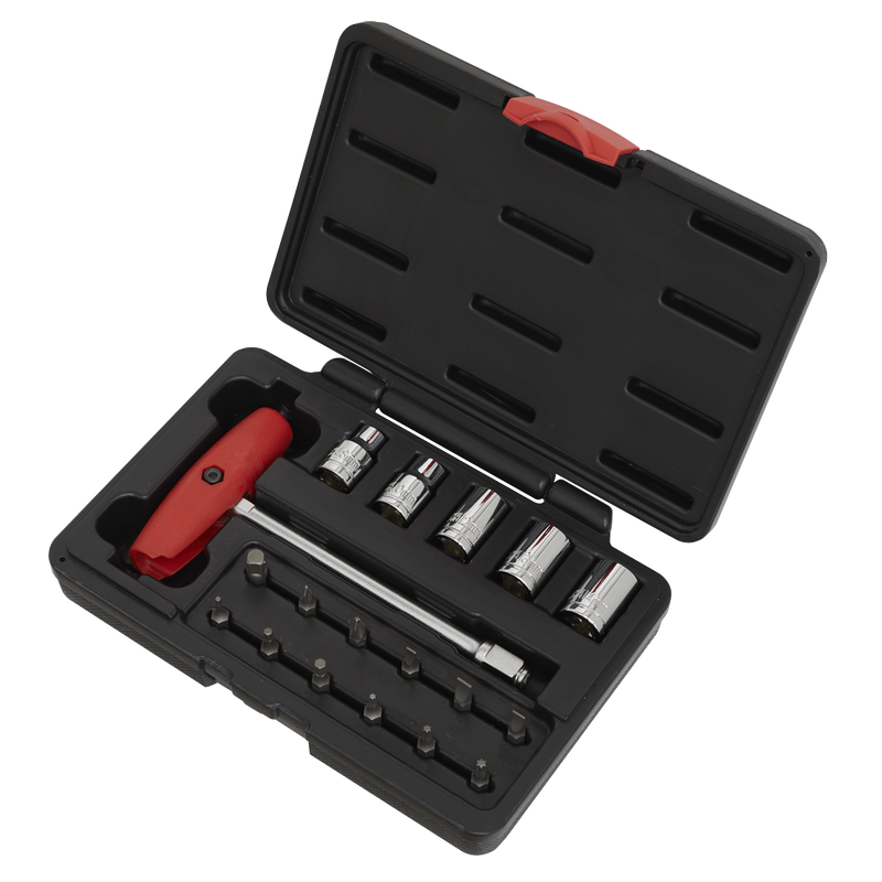 Sealey Socket & JIS Bit Set 18 Piece SMC31 - Compact Tool Kit