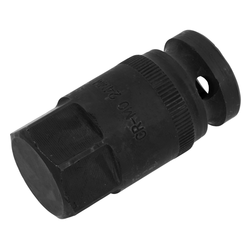 Sealey Motorcycle Spindle Socket 1/2"Sq Drive H24