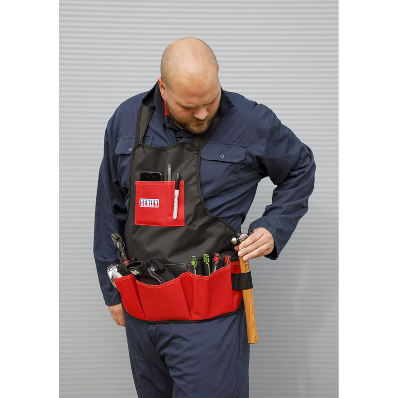 Sealey Mechanic's Tool Apron 16-Pocket 585x533mm