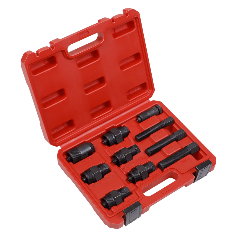 Sealey Motorcycle Flywheel Puller Set 10 Piece M14-M28 Thread Sizes