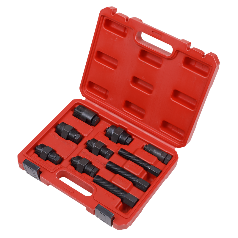 Sealey Motorcycle Flywheel Puller Set 10 Piece M14-M28 Thread Sizes