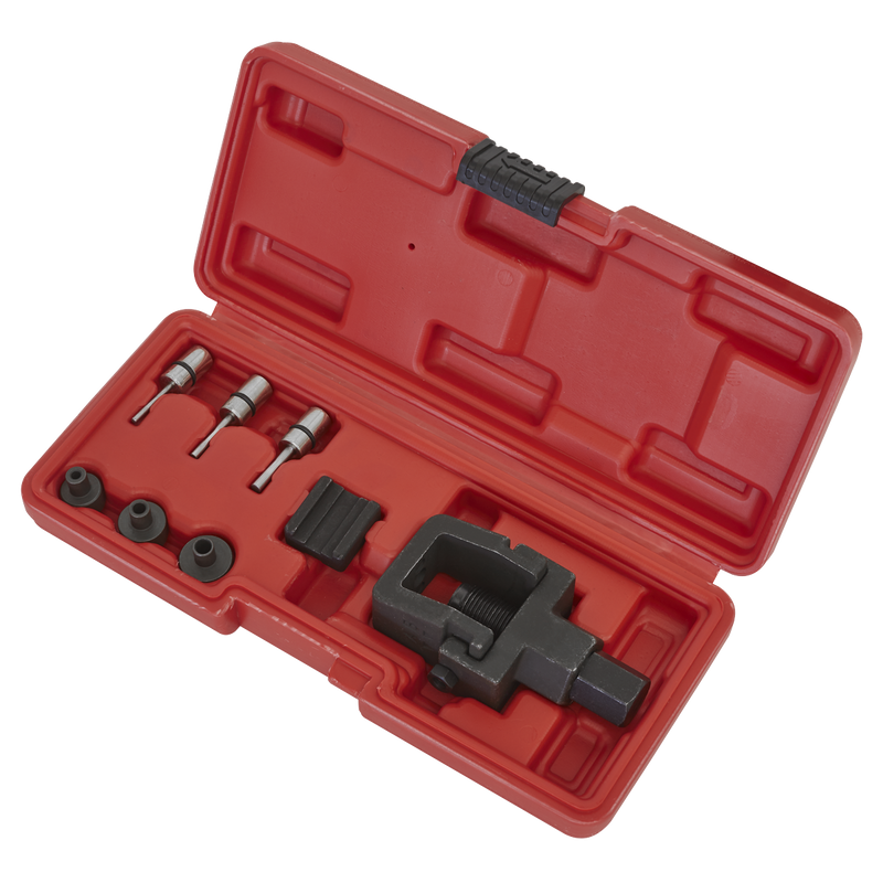 Sealey Heavy-Duty Motorcycle Chain Splitter & Riveting Tool Set SMC4